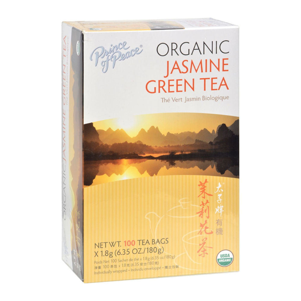 Prince Of Peace Organic Jasmine Green Tea, 100 Bags